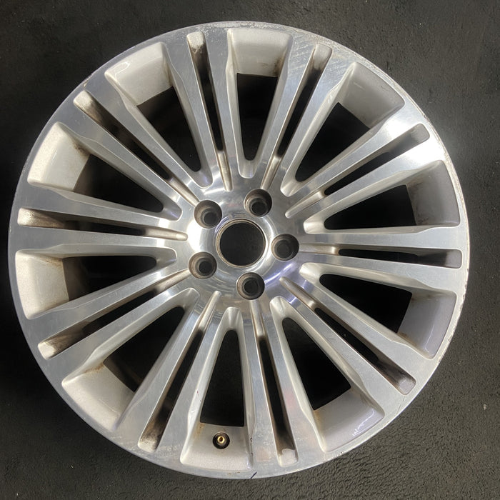 20" 300 11 20x8 , 10 double spoke , , tech silver pockets Original OEM Wheel Rim - Additional View