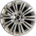 20" 300 11 20x8 , 10 double spoke , , tech silver pockets Original OEM Wheel Rim - Front View