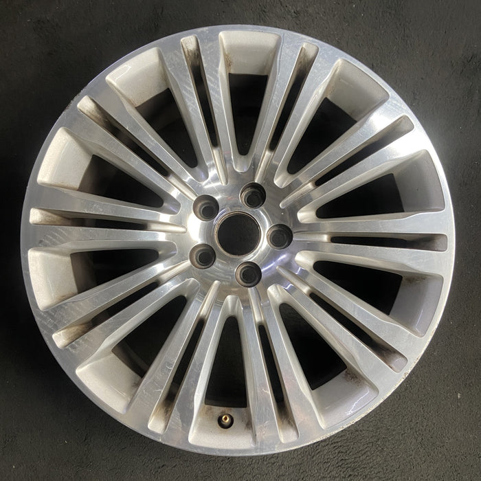 20" 300 11 20x8 , 10 double spoke , , tech silver pockets Original OEM Wheel Rim - Additional View