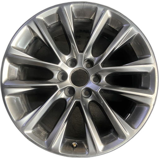 22" ESCALADE 17-18 22x9, 12 spoke Original OEM Wheel Rim - Front View