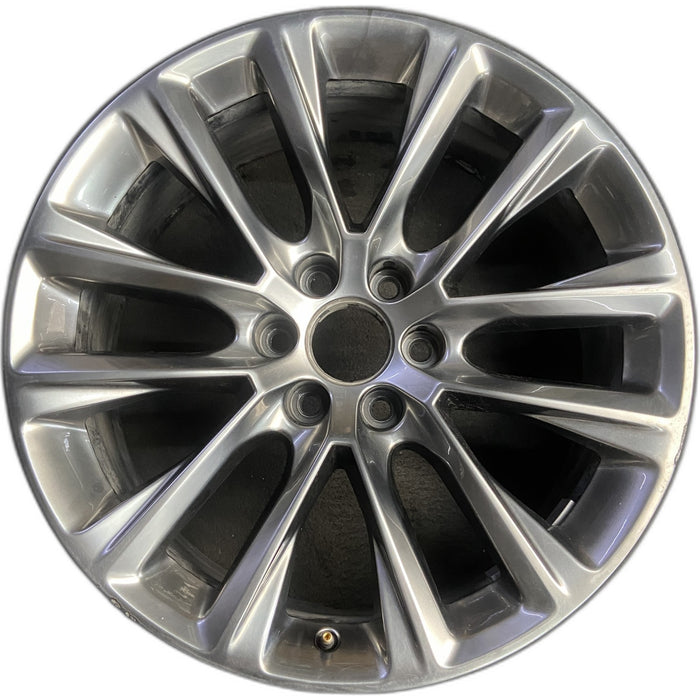 22" ESCALADE 17-18 22x9, 12 spoke Original OEM Wheel Rim - Front View