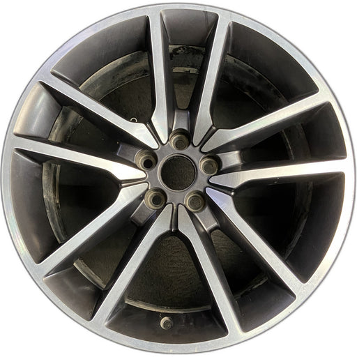 20" CHALLENGER 20 20x8 , , V spoke Original OEM Wheel Rim - Front View