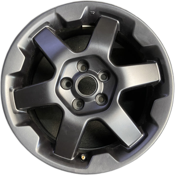 17" LEGACY 22 17x7, alloy, matte black Original OEM Wheel Rim - Front View