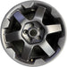 17" LEGACY 22 17x7, alloy, matte black Original OEM Wheel Rim - Front View