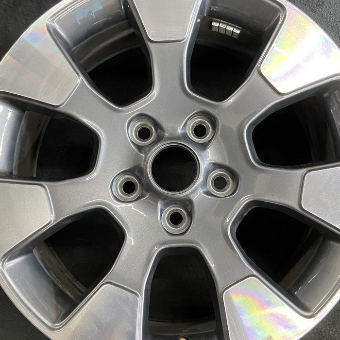 18" WRANGLER 18 VIN X , 18x7.5, 7 spoke, Original OEM Wheel Rim - Angle View