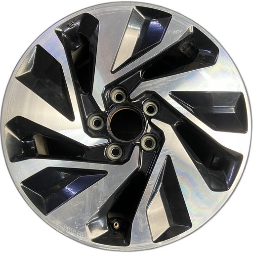 16" CIVIC 17-19 16x7, alloy, Hatchback Original OEM Wheel Rim - Front View