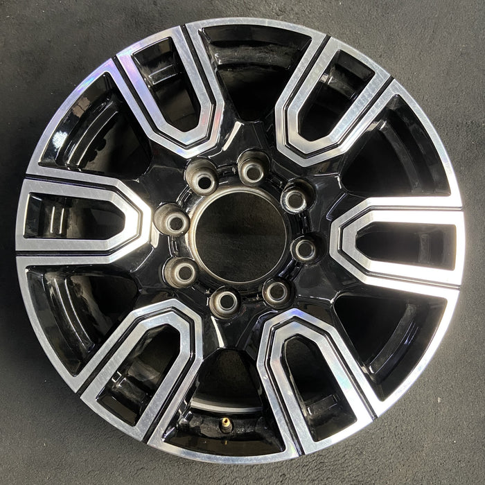 20" SIERRA 2500 PICKUP 20 20x8.5, 12 spoke , black Original OEM Wheel Rim - Additional View
