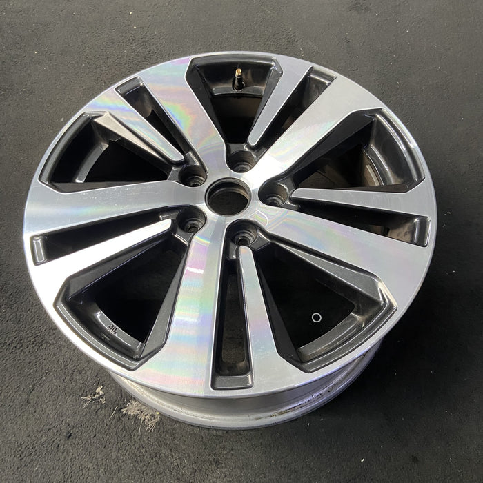 18" LEGACY 18 18x7 , 5 spoke , dark gray inlay Original OEM Wheel Rim - View 8