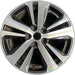18" LEGACY 18 18x7 , 5 spoke , dark gray inlay Original OEM Wheel Rim - Front View