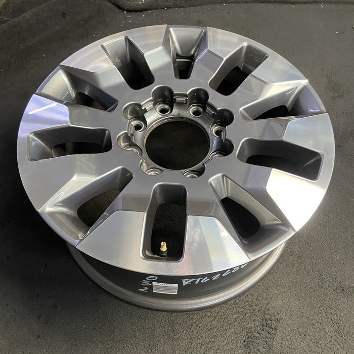 20" SILVERADO 2500 PICKUP 21-23 20x8.5, 10 spoke, machined gray Original OEM - View 7