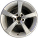 17" AUDI A3 15-16 17x7.5 , 5 spoke Original OEM Wheel Rim - Front View
