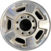 17" SIERRA 2500 PICKUP 11-13 17x7.5, aluminum Original OEM Wheel Rim - Front View