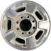 17" SIERRA 2500 PICKUP 11-13 17x7.5, aluminum Original OEM Wheel Rim - Front View