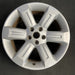 18" MURANO 06 18x7.5 , 6 spoke, creased spoke, finish Original OEM Wheel Rim - Additional View