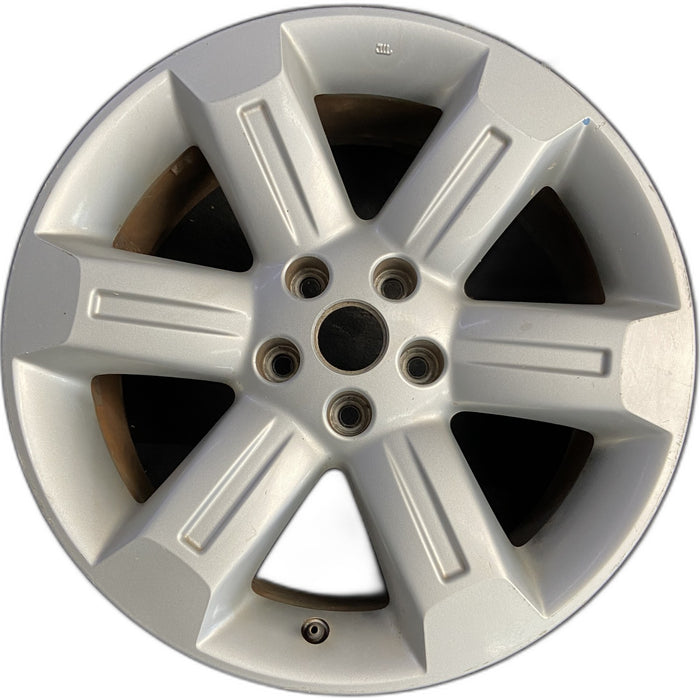 18" MURANO 06 18x7.5 , 6 spoke, creased spoke, finish Original OEM Wheel Rim - Front View