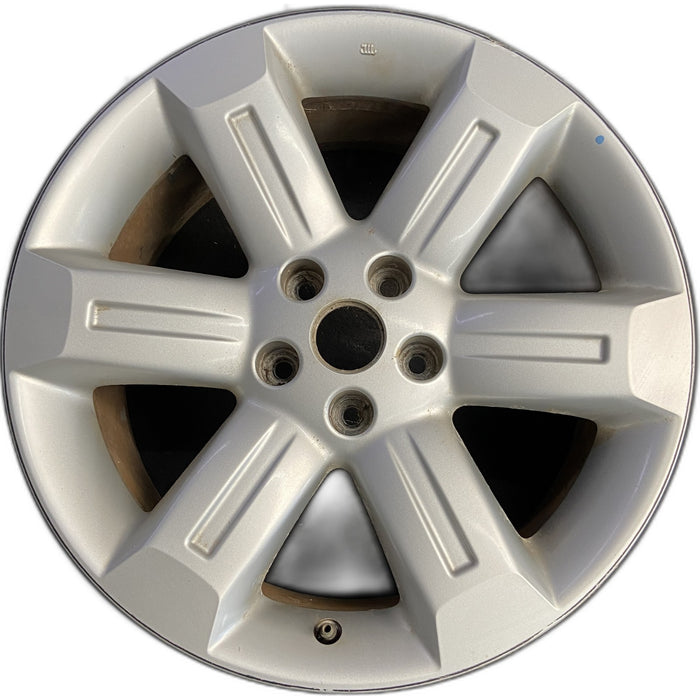 18" MURANO 06 18x7.5 , 6 spoke, creased spoke, finish Original OEM Wheel Rim - Front View
