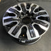 20" SIERRA 2500 PICKUP 24 20x8.5, 8 spoke, raised spoke , black inserts - View 7