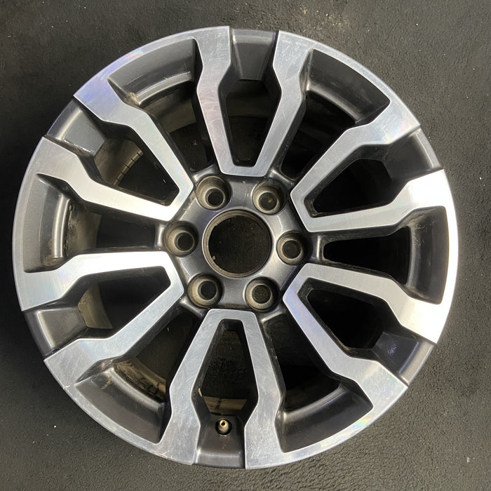 18" SIERRA 1500 PICKUP 19 , 18x8.5, 12 spoke, opt RT5 Original OEM Wheel Rim - Additional View