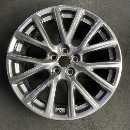20" XT4 19-20 20x8.5, 7 Y spoke, black metallic Original OEM Wheel Rim - Additional View