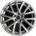 20" XT4 19-20 20x8.5, 7 Y spoke, black metallic Original OEM Wheel Rim - Front View