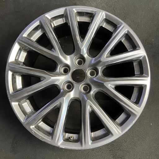 20" XT4 19-20 20x8.5, 7 Y spoke, black metallic Original OEM Wheel Rim - Additional View