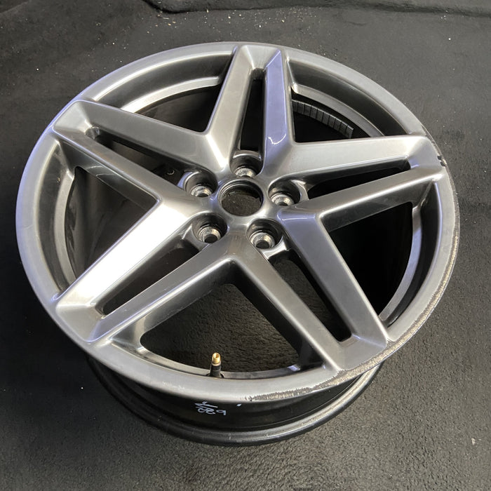19" MUSTANG 24 19x8.5, , split spoke, silver Original OEM Wheel Rim - View 7