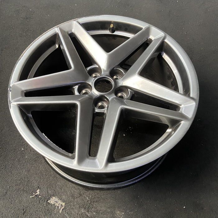 19" MUSTANG 24 19x8.5, , split spoke, silver Original OEM Wheel Rim - View 8