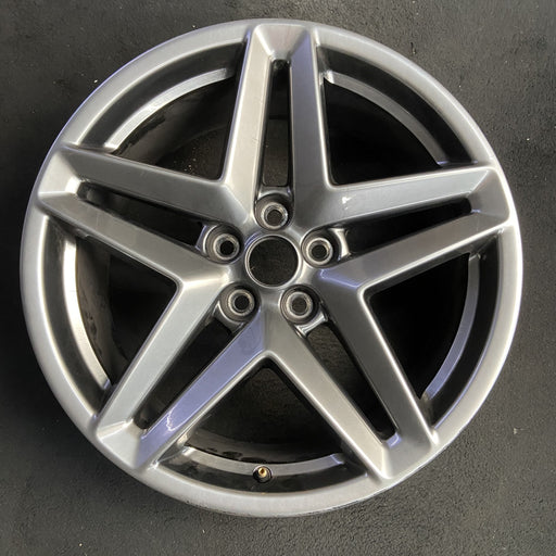 19" MUSTANG 24 19x8.5, , split spoke, silver Original OEM Wheel Rim - Additional View