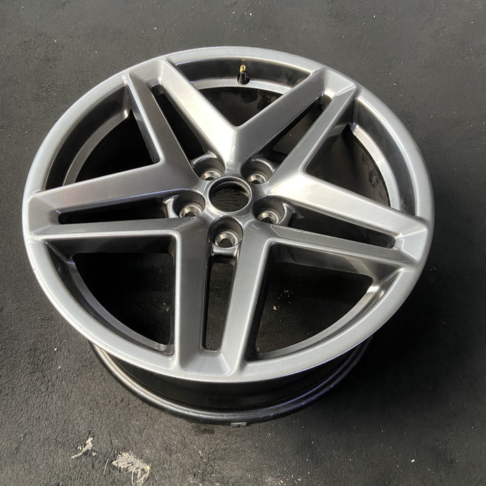 19" MUSTANG 24 19x8.5, , split spoke, silver Original OEM Wheel Rim - View 8