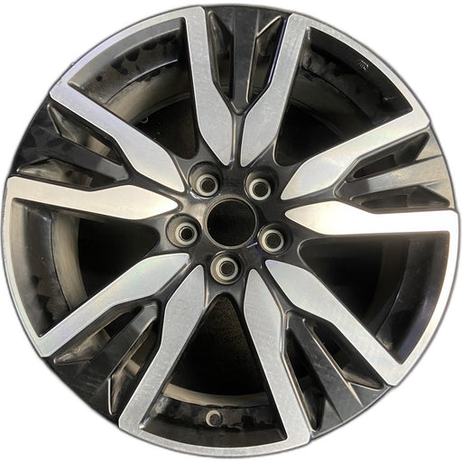 20" PILOT 19-22 20x8 , machined face Original OEM Wheel Rim - Front View