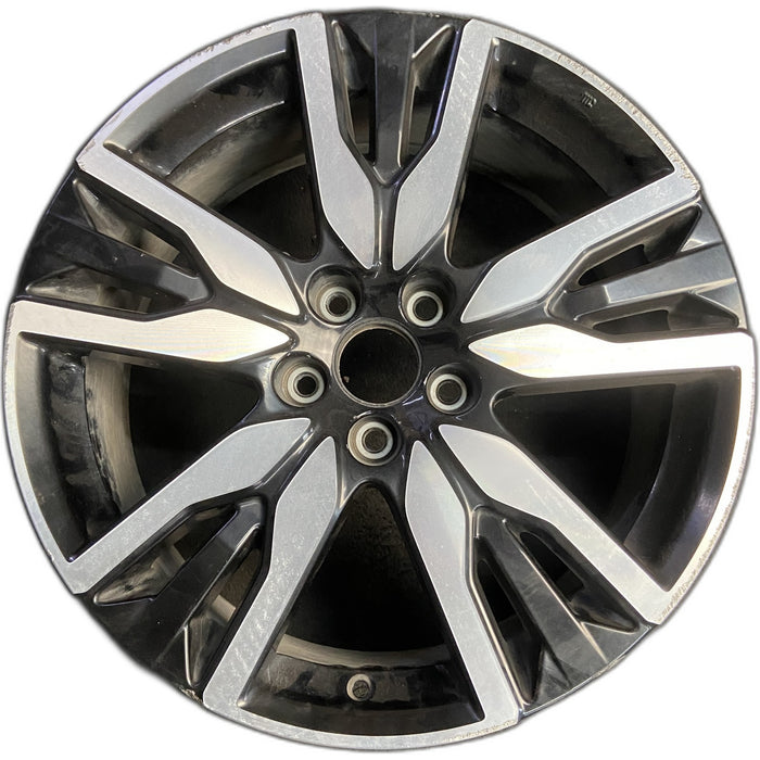 20" PILOT 19-22 20x8 , machined face Original OEM Wheel Rim - Front View