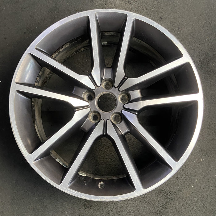 20" CHALLENGER 20 20x8 , , V spoke Original OEM Wheel Rim - Additional View