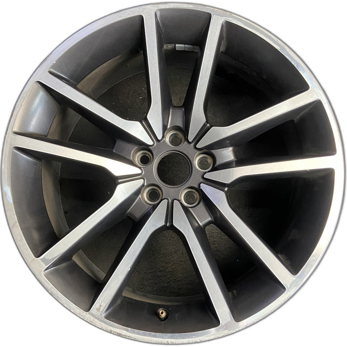 20" CHALLENGER 20 20x8 , , V spoke Original OEM Wheel Rim - Front View
