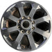 20" DODGE 2500 PICKUP 19-21 , 20x8, , , single spoke Original OEM Wheel Rim - Front View