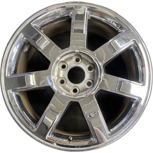 22" ESCALADE 07-08 22x9, 7 spoke Original OEM Wheel Rim - Front View
