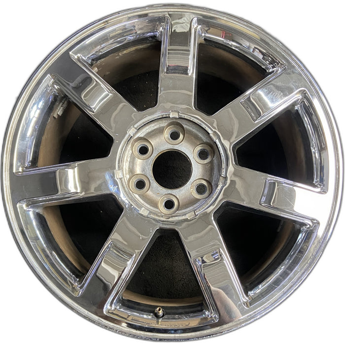 22" ESCALADE 07-08 22x9, 7 spoke Original OEM Wheel Rim - Front View