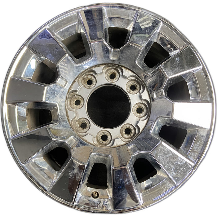 20" SIERRA 2500 PICKUP 17-18 20x8.5, 10 spoke, opt RQA Original OEM Wheel Rim - Front View