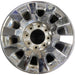 20" SIERRA 2500 PICKUP 17-18 20x8.5, 10 spoke, opt RQA Original OEM Wheel Rim - Front View