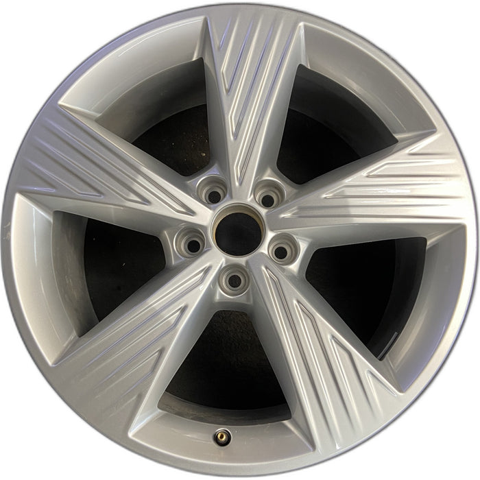 19" Q4 E-TRON 22-24 19x8, , single spoke Original OEM Wheel Rim - Front View