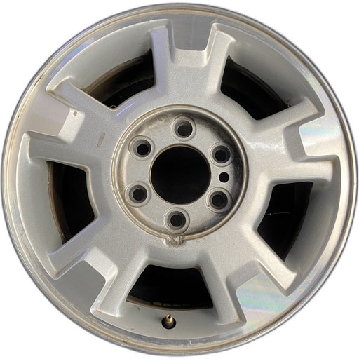 17" FORD F150 PICKUP 09-14 17x7.5, aluminum, 5 spoke, Original OEM Wheel Rim - Front View