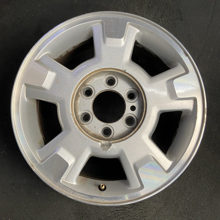 17" FORD F150 PICKUP 09-14 17x7.5, aluminum, 5 spoke, Original OEM Wheel Rim - Additional View