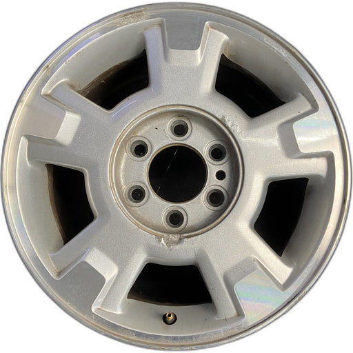 17" FORD F150 PICKUP 09-14 17x7.5, aluminum, 5 spoke, Original OEM Wheel Rim - Front View
