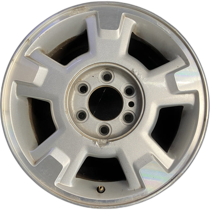 17" FORD F150 PICKUP 09-14 17x7.5, aluminum, 5 spoke, Original OEM Wheel Rim - Front View