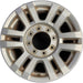 18" FORD F250SD PICKUP 17 18x8 , aluminum, 12 spoke , silver Original OEM Wheel - Front View