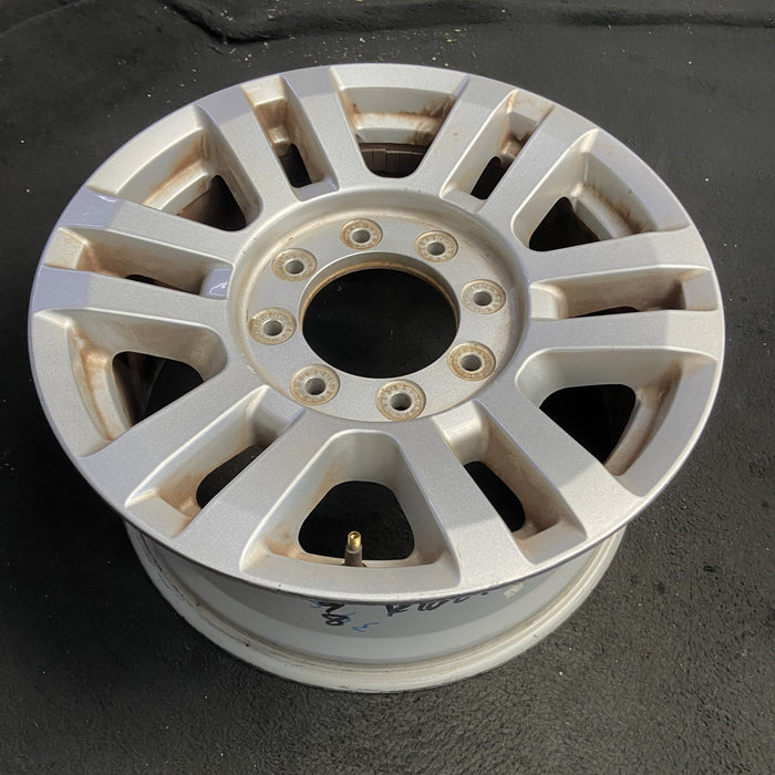 18" FORD F250SD PICKUP 17 18x8 , aluminum, 12 spoke , silver Original OEM Wheel - View 7