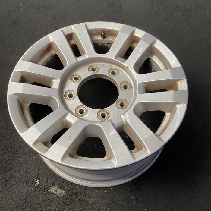 18" FORD F250SD PICKUP 17 18x8 , aluminum, 12 spoke , silver Original OEM Wheel - View 8