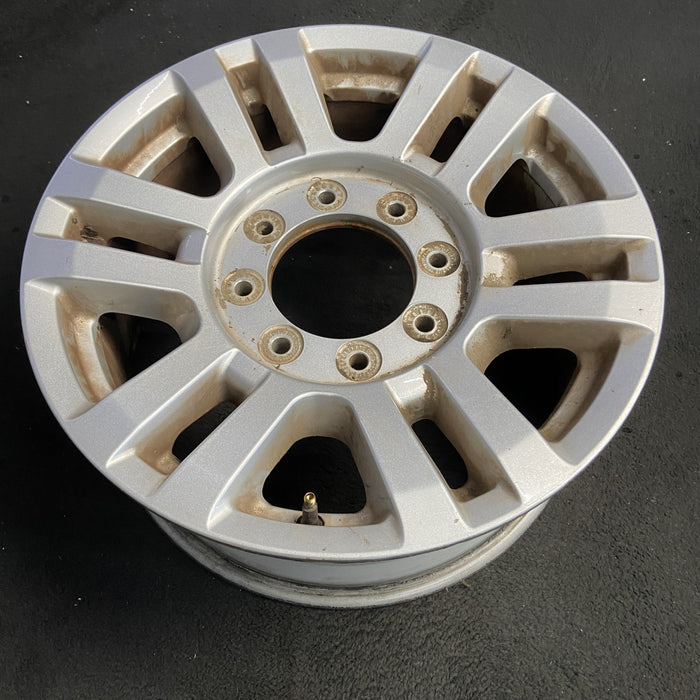 18" FORD F250SD PICKUP 17 18x8 , aluminum, 12 spoke , silver Original OEM Wheel - View 7