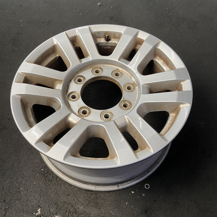 18" FORD F250SD PICKUP 17 18x8 , aluminum, 12 spoke , silver Original OEM Wheel - View 8