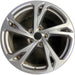 20" E-TRON GT 22-24 20x9, silver Original OEM Wheel Rim - Front View