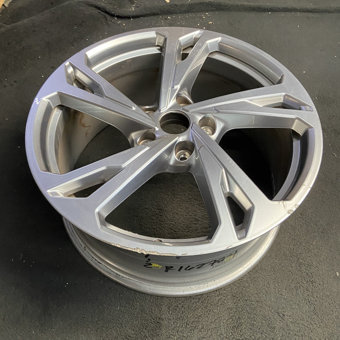 20" E-TRON GT 22-24 20x9, silver Original OEM Wheel Rim - View 7